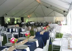 Interior of Frame Tent w/o Liner