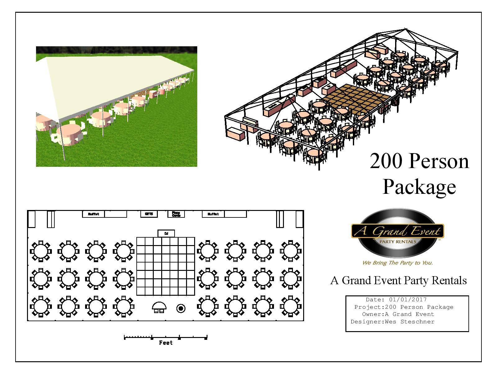 200 Person Package